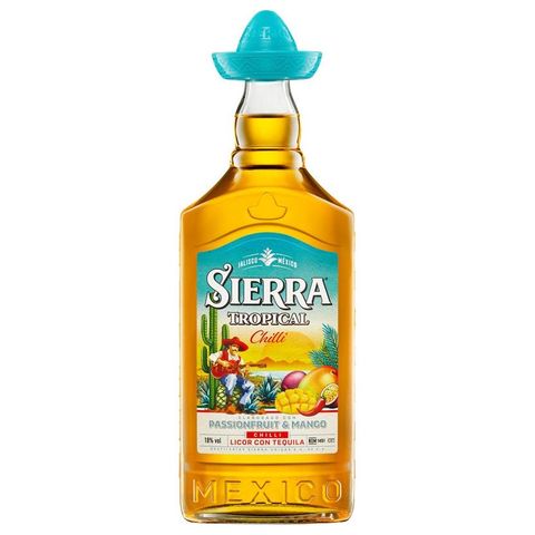 Sierra Tropical Chilli Tequila (18%) | 700 ml