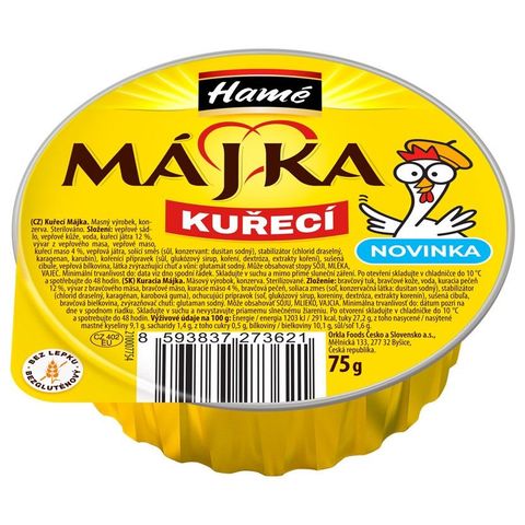 Hamé Májka chicken pate | 75 g
