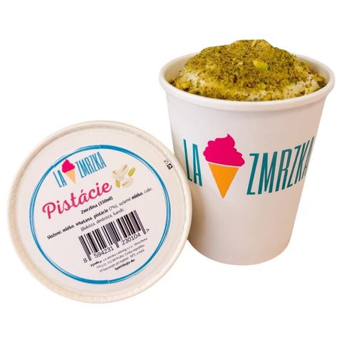 La Zmrzka Pistachio ice cream | 530 ml