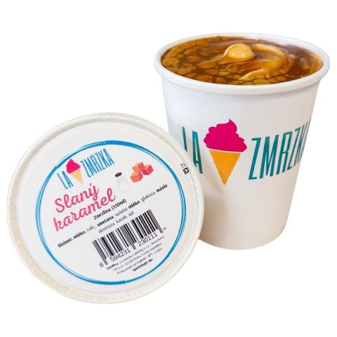 La Zmrzka Salted Caramel ice cream | 530 ml