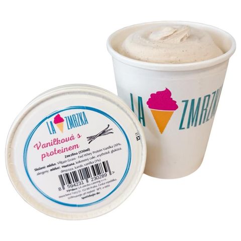 La Zmrzka Vanilla Ice Cream with Protein | 530 ml