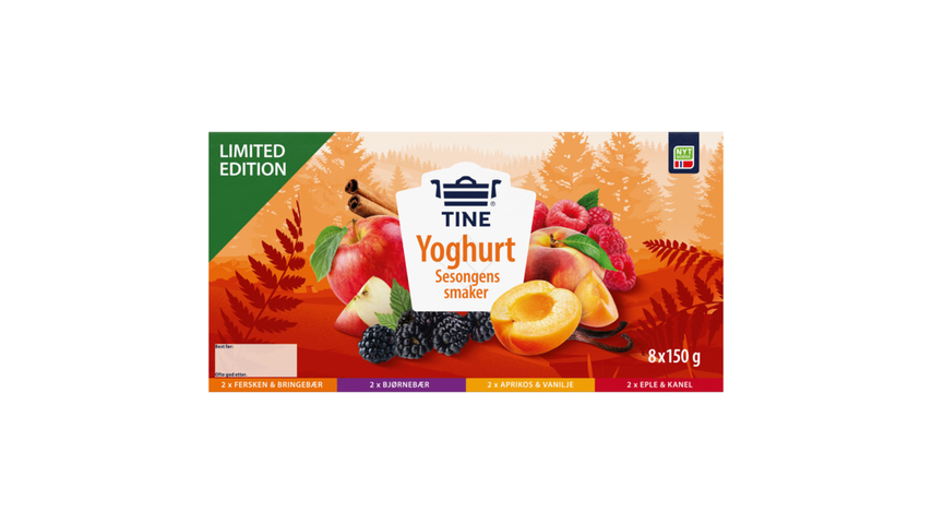 TINE Yoghurt Sesong Høst/vinter | 8x150g