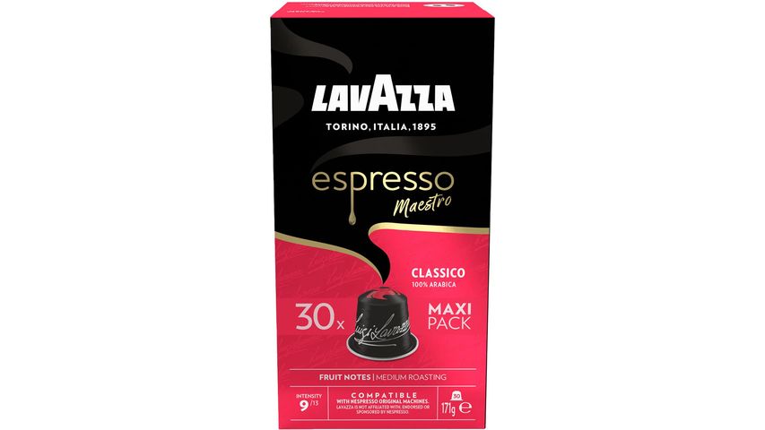 Lavazza Espresso Maestro Classico Roasted Coffee in Capsules 30 pcs 171 g