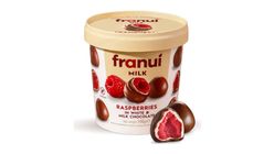 Franui Raspberries in white and milk chocolate 150 g