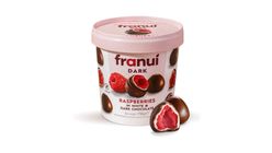 Franui Raspberries in white and dark chocolate 150 g