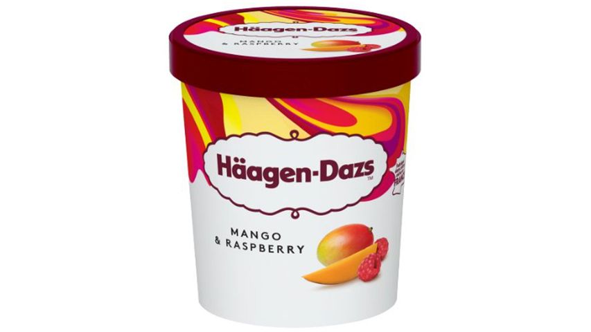 Häagen-Dazs Mango & Raspberry Ice Cream 460 ml