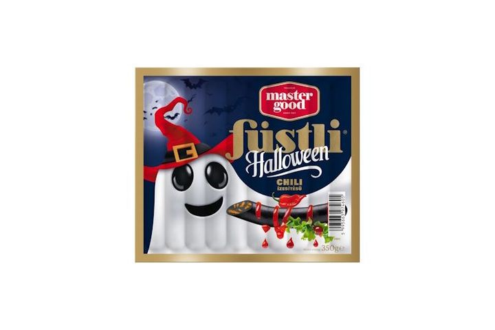 Master Good Füstli Halloween Smoked Chicken Sausages with Sweet Chili (Black-Colored) 350g