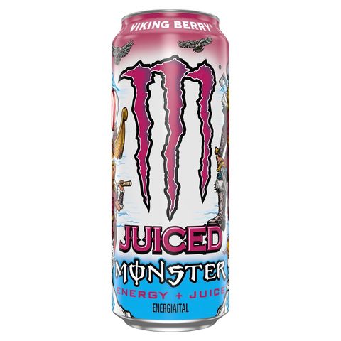 Monster Energy Juiced Monster Viking Berry Carbonated Energy Drink 500 ml
