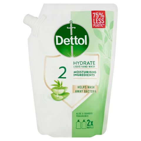 Dettol Aloe Vera and Bamboo Liquid Soap Refill 500 ml