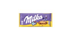 Milka Tuc Alpine Milk Chocolate with Salted Cracker 87 g
