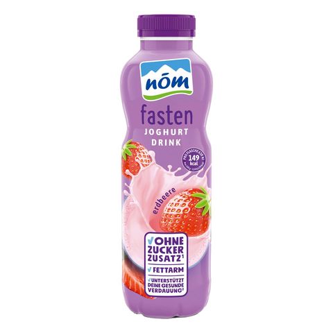 nöm Fasten strawberry yogurt drink 500 g