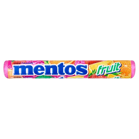 Mentos Fruit Chewy Dragees 38 g