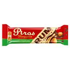 Piros Mogyorós Milk Chocolate Bar with Rum-Flavored Hazelnut Cream 25 g