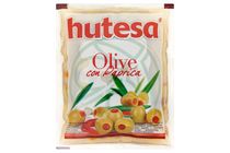 Hutesa Green Olives Stuffed with Pepper Paste in Brine 180 g